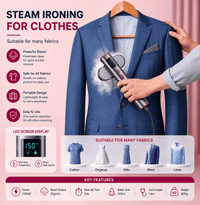 stoomstrijkijzer voor kleding