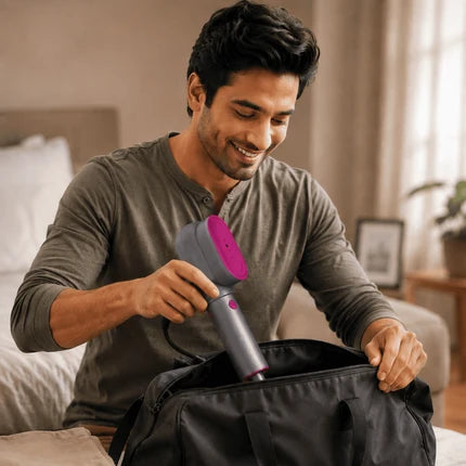 Portable garment steamer